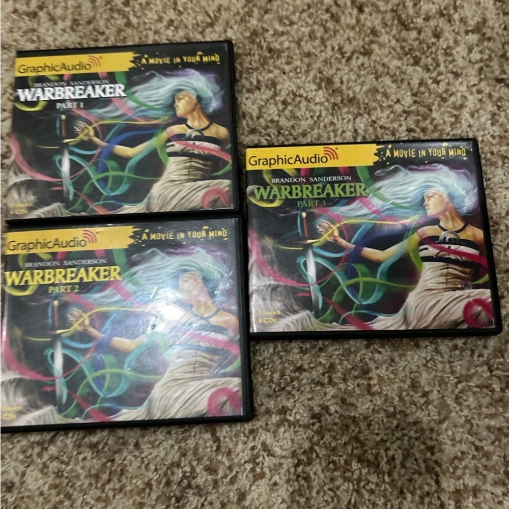 Graphic audio 3 part war breaker